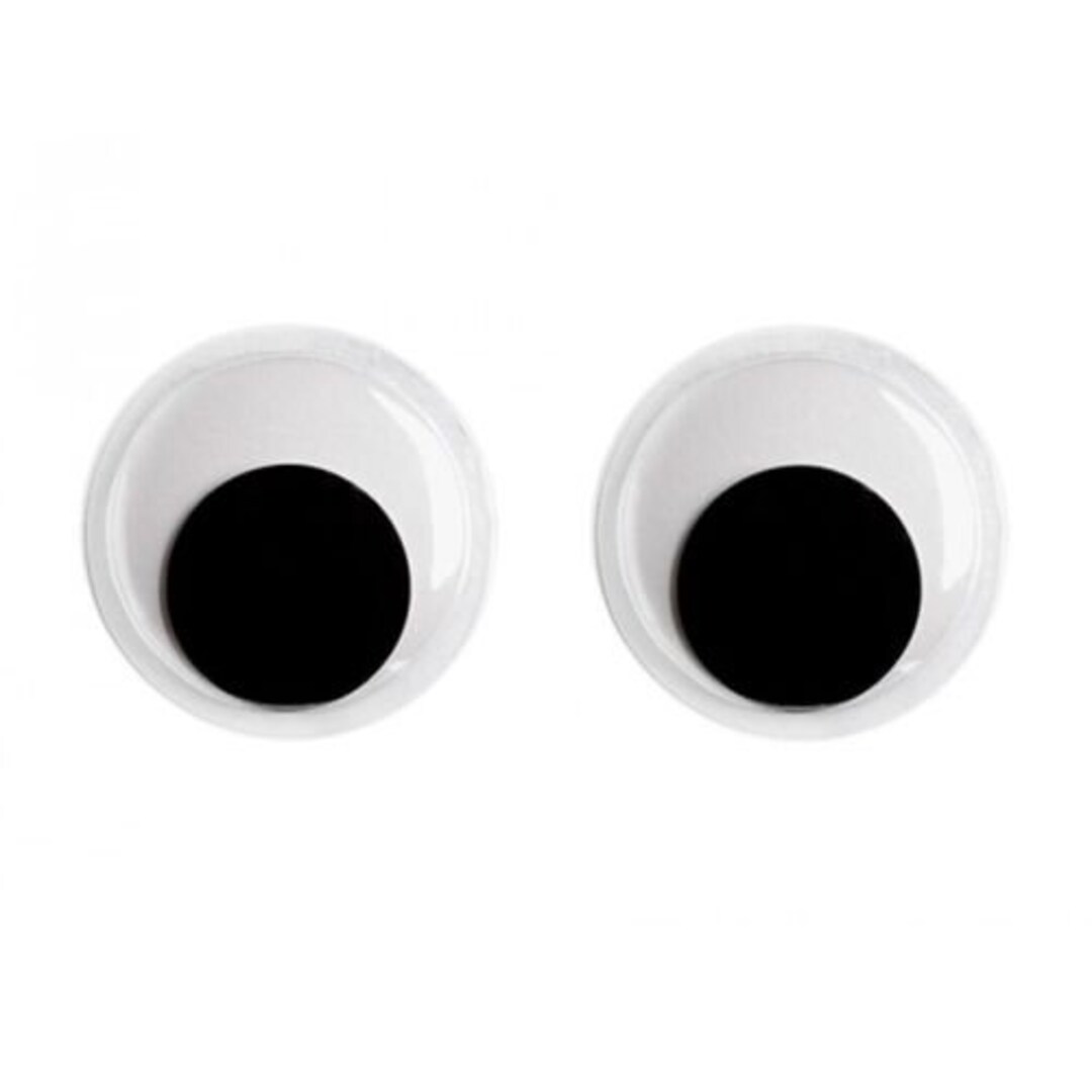 16 Wobbly Eyes Craft Eyes Round Wobbly Eyes 30 Mm Goggle Eyes Etsy