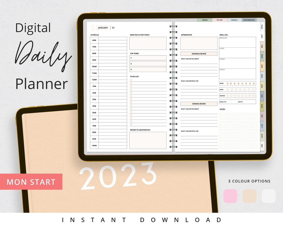 2023 Digital Planner - Etsy UK