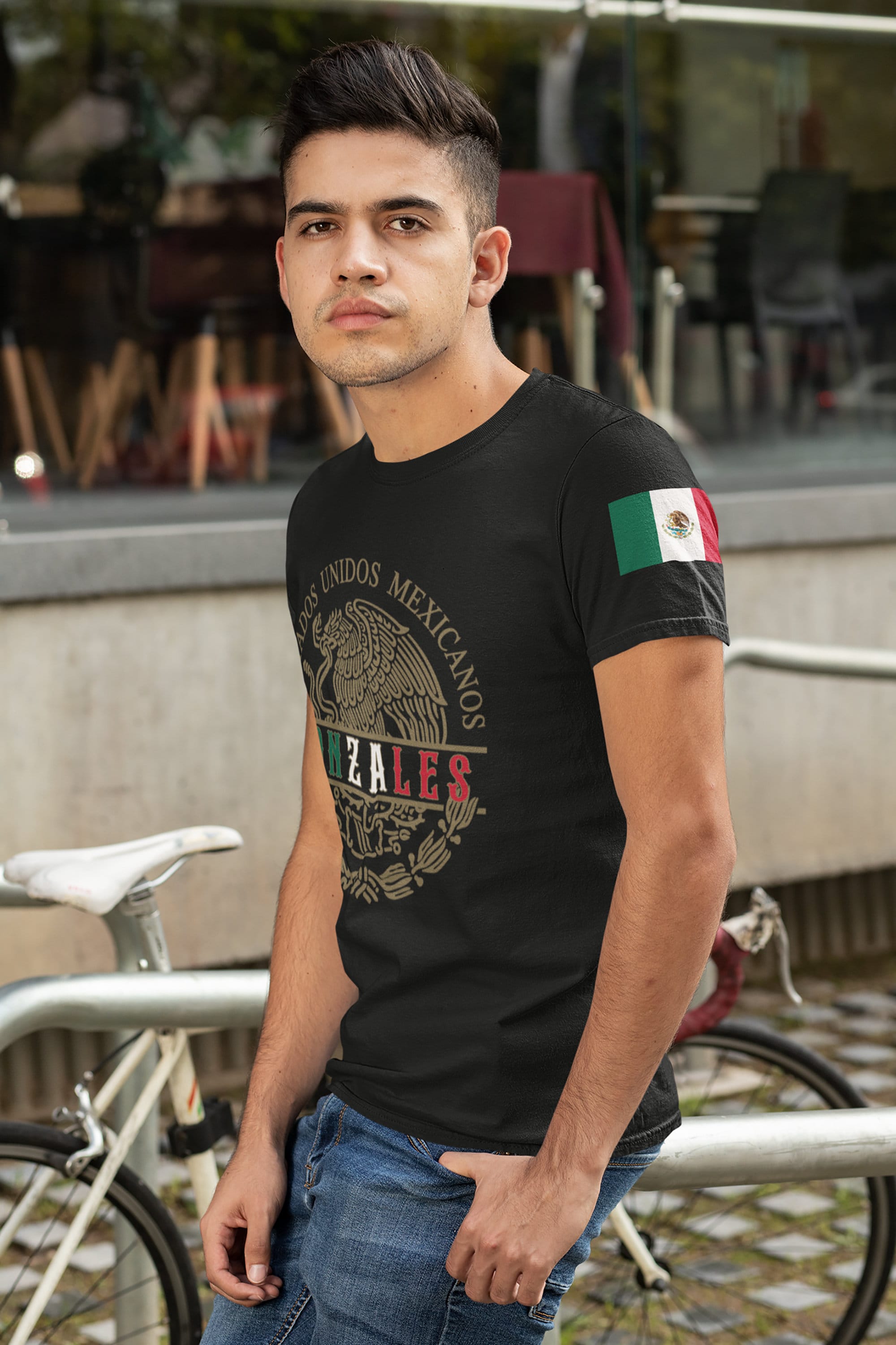 CUSTOM NAME Mexican Seal Shirt, Escudo Nacional Mexicano, Mexican Eagle