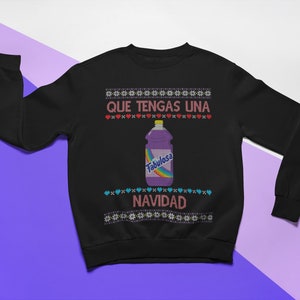 Que Tengas Una Fabulosa Navidad, Fabuloso, Christmas Sweatshirt, Funny Christmas, Ugly Sweater, Mexican Christmas, Mexican Shirt