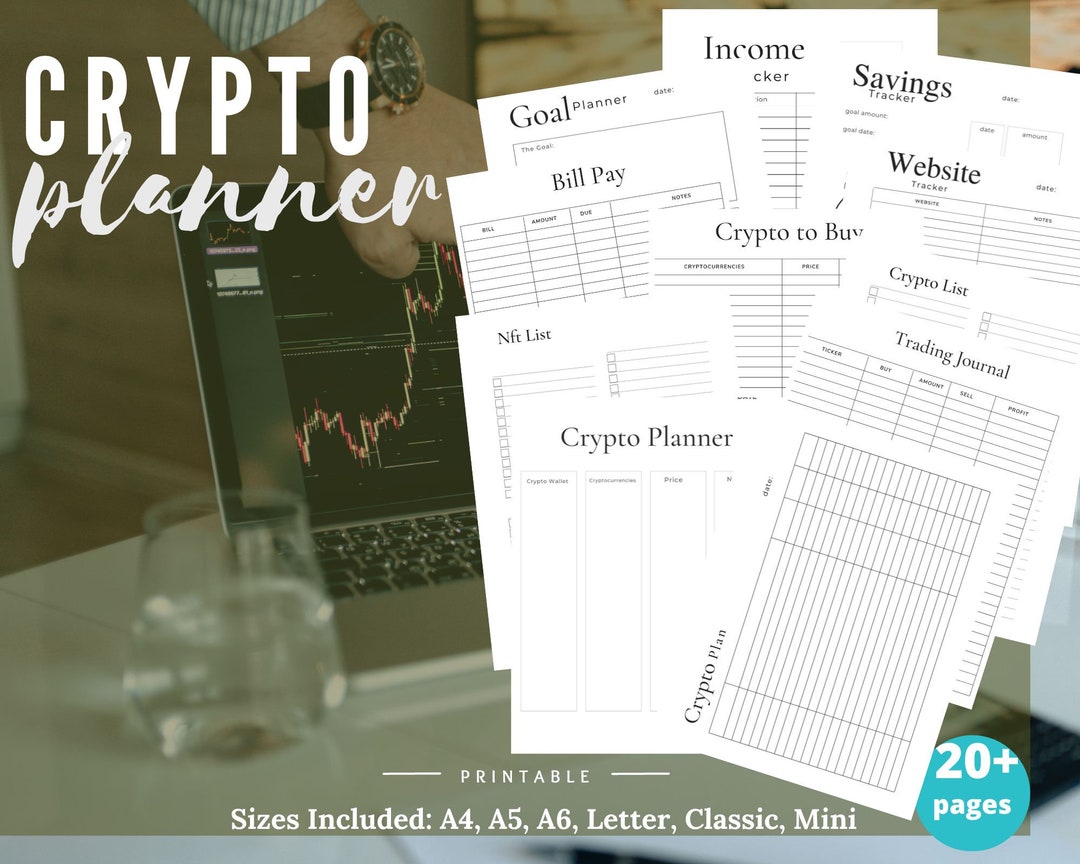 Printable Crypto Trading Planner: Investment Tracker (PDF) - Etsy