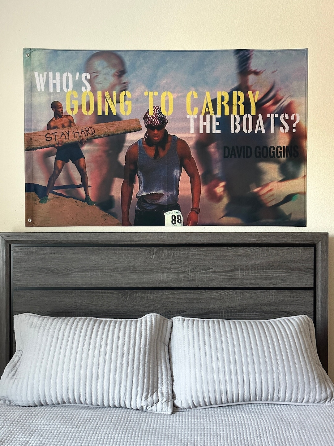 David Goggins Who's Gonna Carry The Boats David Goggins who's Gonna Carry the Boats Motivational - Etsy