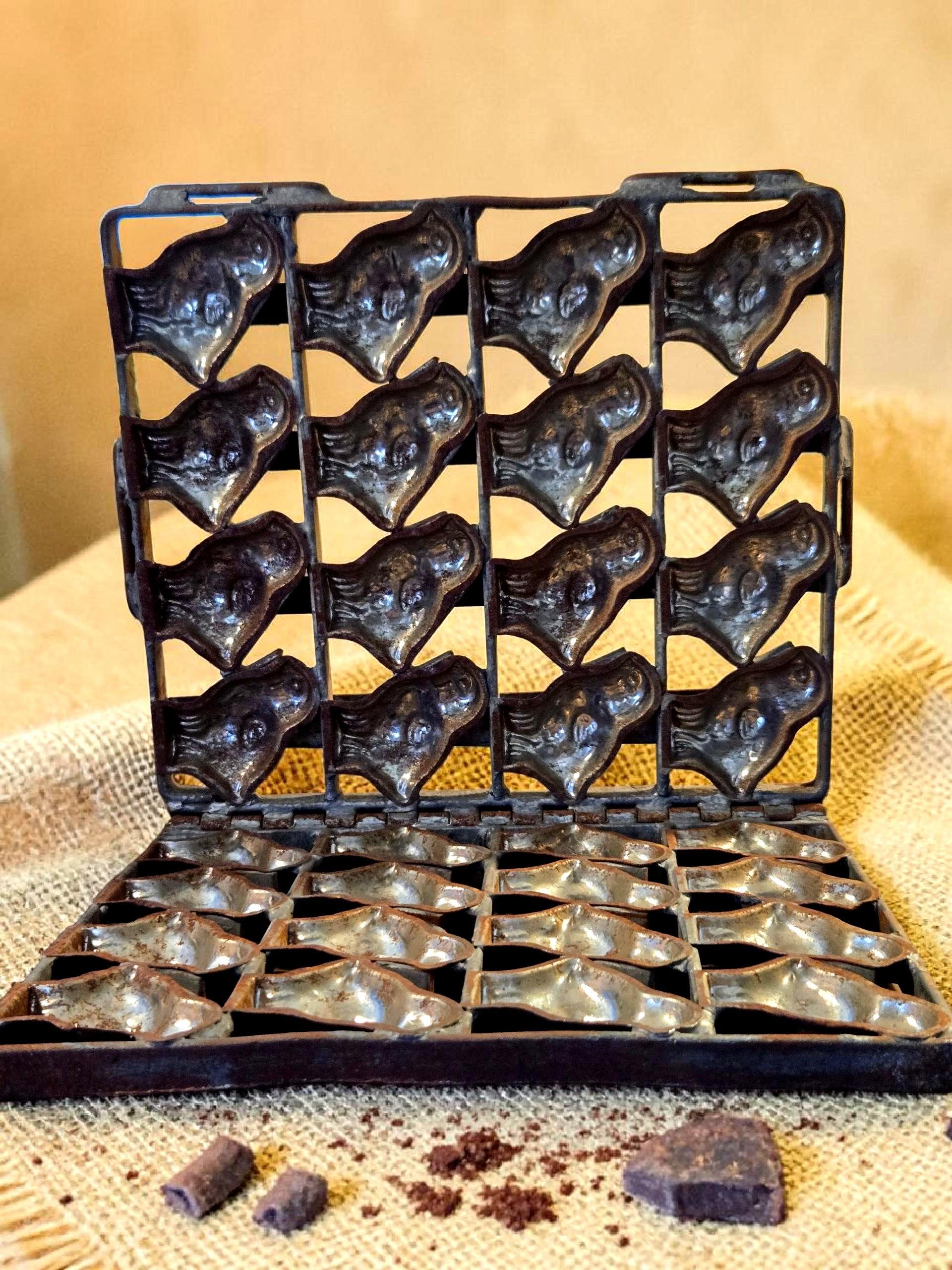 29: ドイツのアンティークチョコレートモールド Antique Chocolate Mold Germany - Etsy