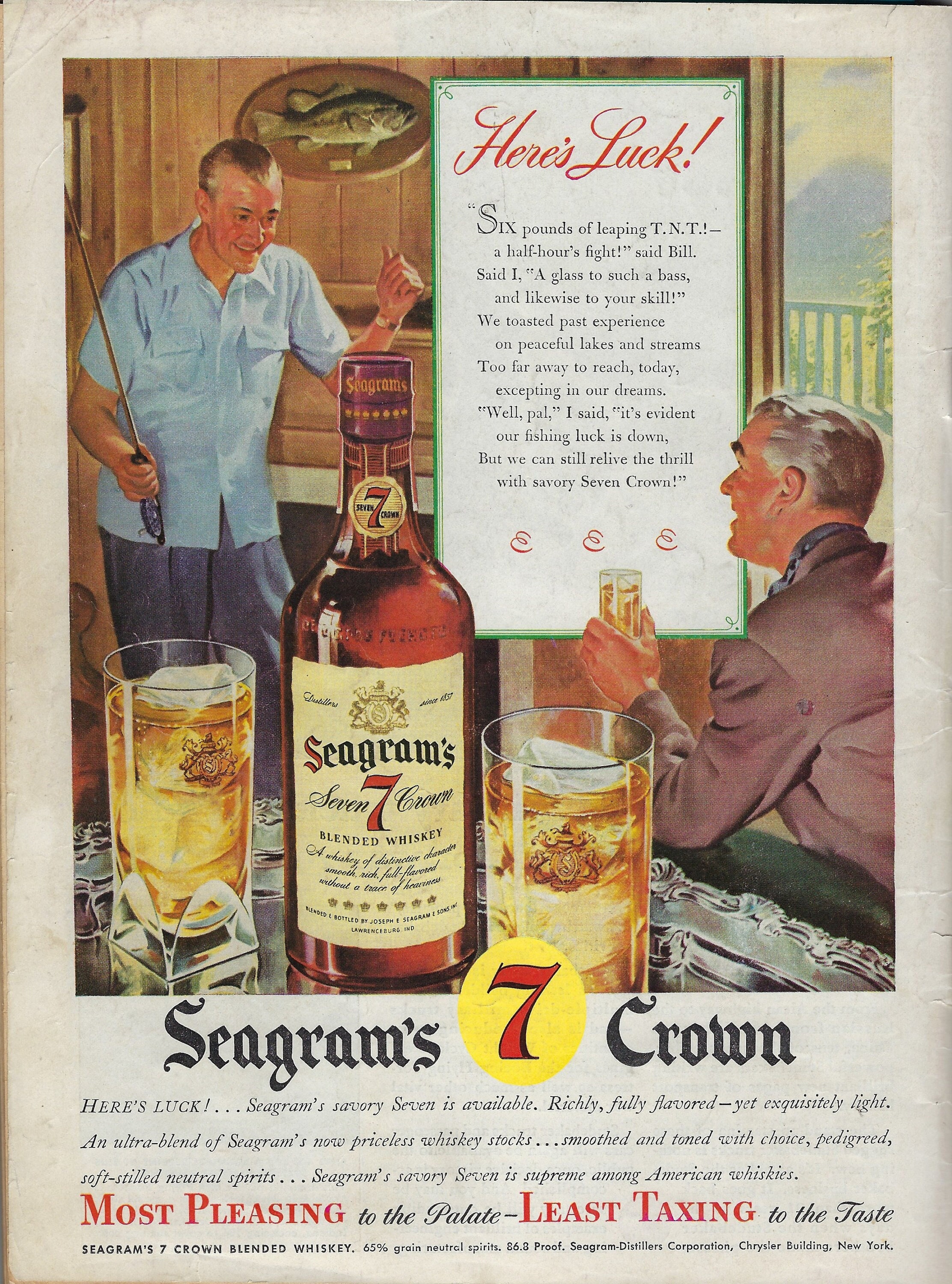 Seagrams 7 ad - Etsy 日本
