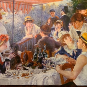 Pierre-Auguste Renoir, &quot;Luncheon of the Boating Party&quot; 13 X 19 Giclee Art Print