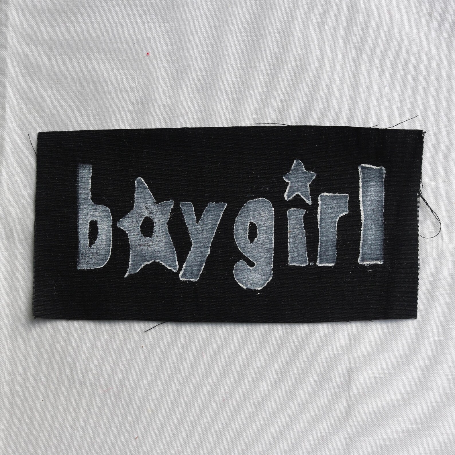 Apv Patch Boygirl Patch - Linocut Sew on Punk Patches - Etsy