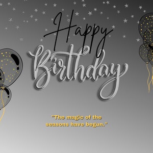 Alles Gute zum Geburtstag