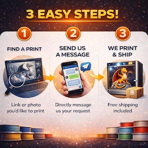 Custom 3D Printing Service | Print Your STL File | Made to Order FDM Prints image 2