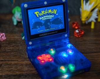 Nintendo GBA sp LED replacement / upgrade / custom / multicolor sampler  / mod