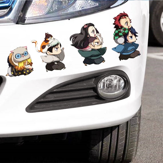 Demon Style Anime Livery Anime Car Sticker Car Decals Car - Etsy