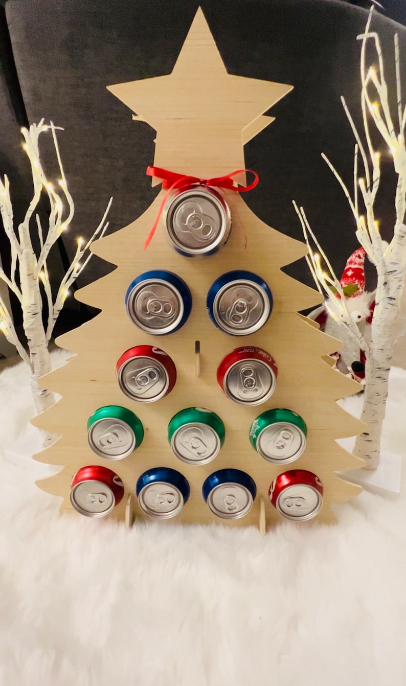 Soda Christmas Tree free Shipping Etsy