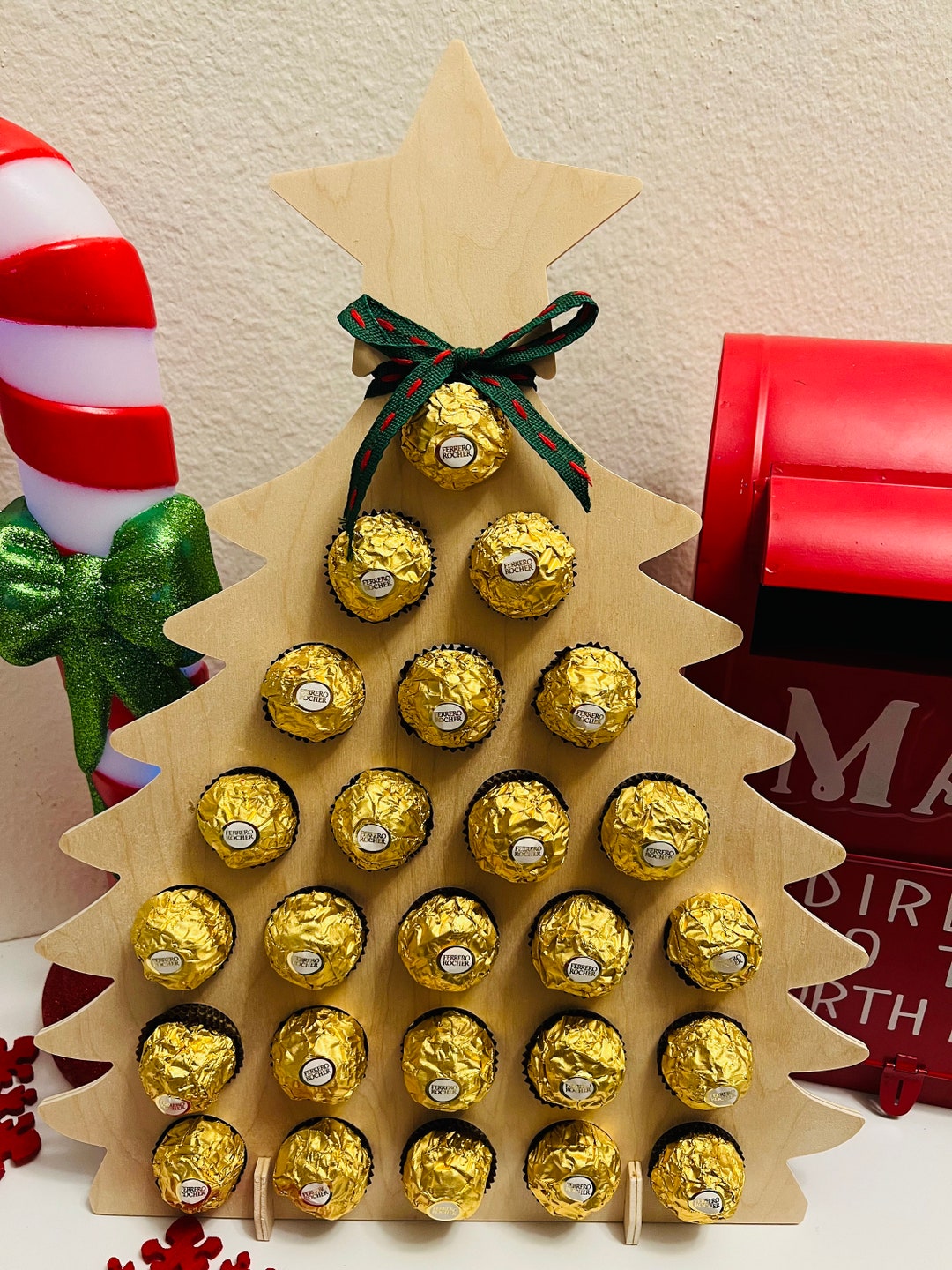 Ferrero Chocolate Advent Tree - Etsy