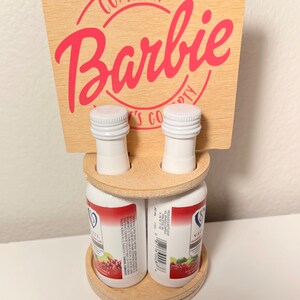 Personalized Shot holder, Barbie shot holder gift, come on Barbie let’s go party, birthday shot holder