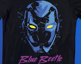 Vector Blue Beetle SVG layered / pdf / PNG / Ai editable / studio 3 / digital file