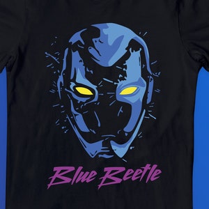 Vector Blue Beetle SVG layered / pdf / PNG / Ai editable / studio 3 / digital file