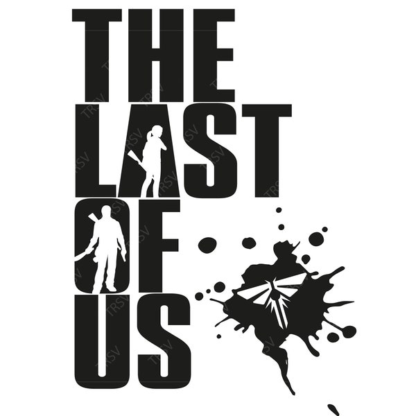 Vector The last of us SVG Studio 3 PNG Pdf Ai Editable