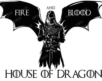 Vector house of dragon SVG , PNG , Pdf , Ai Editable