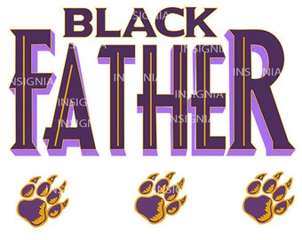 Svg Black Father vector Png  Ai  Svg Pdf  Digital dile fathers day