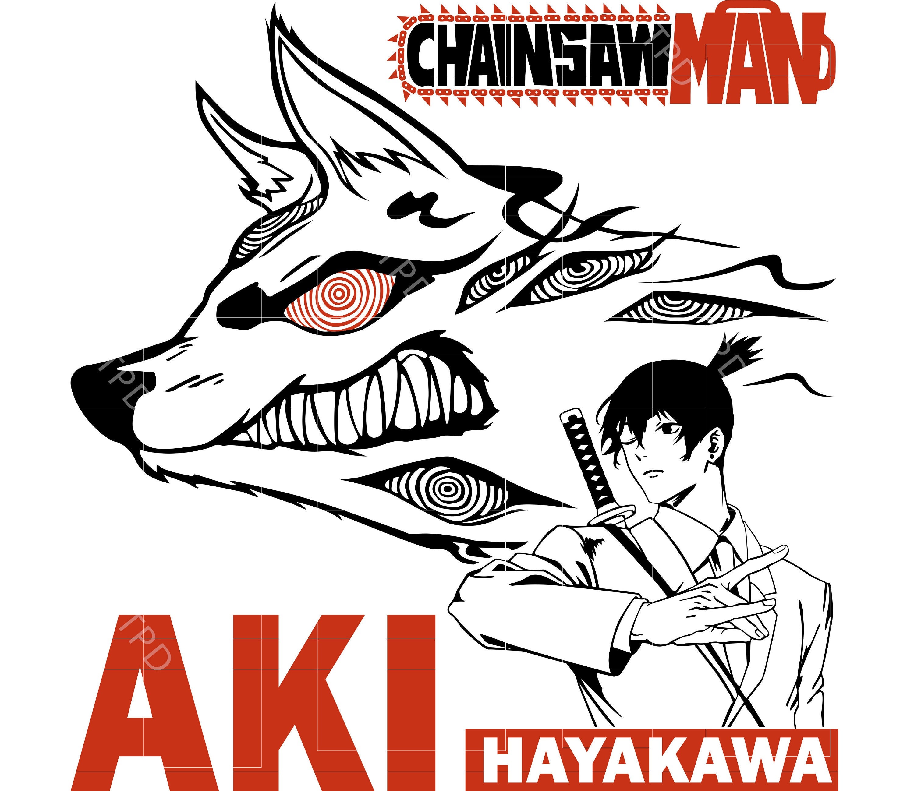 CHAINSAW MAN PDF TEMPLATES SHOWCASING 