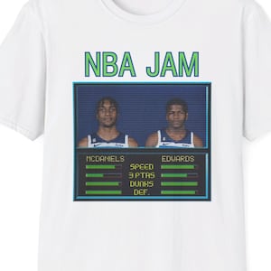 Minnesota Timberwolves Shirt - Timberwolves Shirt - Anthony Edwards Shirt - Jaden McDaniels Shirt - Minnesota Basketball Softstyle T-Shirt