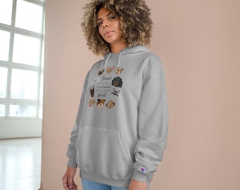 Rescue Dog Hoodie - Favorite Breed Hoodie - Rescue Animal Hoodie - Adopt Animal Hoodie - Animal Lover Hoodie - Champion Hoodie