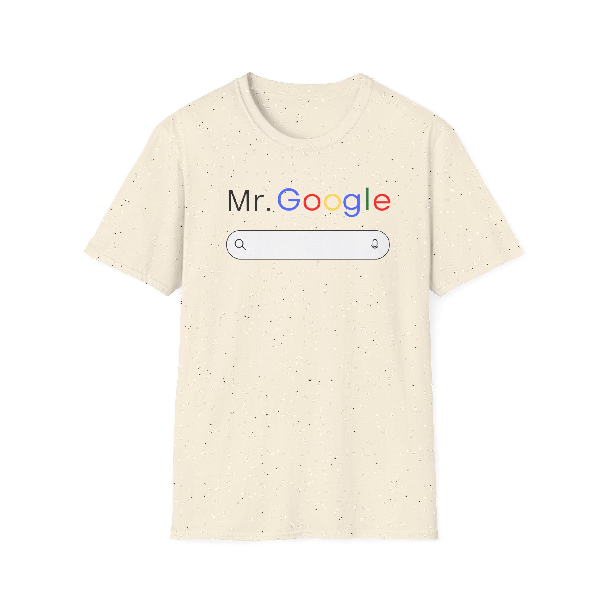 Mr Google Expert ユニセックス T シャツ、検索エンジン グル T シャツ 