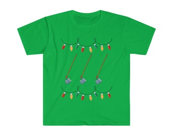 Ho Ho Ho - Santa - Christmas shirt - Funny Christmas shirt - Funny Holiday shirt - Softstyle T-Shirt