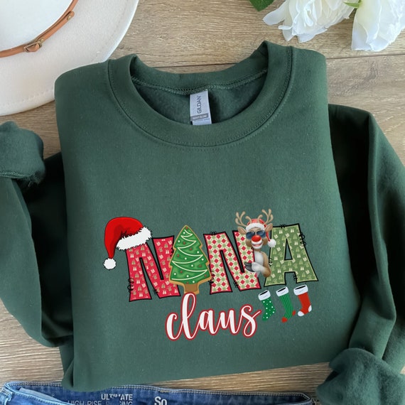Nana Claus Santa Car Christmas Funny Nana Gift For Mom Women T-Shirt Nana Claus Santa Car Christmas Funny Nana Gift For Mom Women T-Shirt