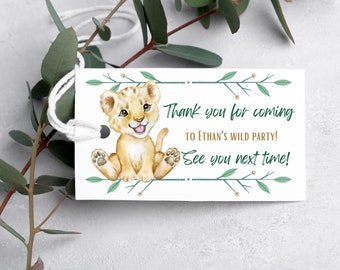 Party Favor Tags | Personalized Tags | Party Decor