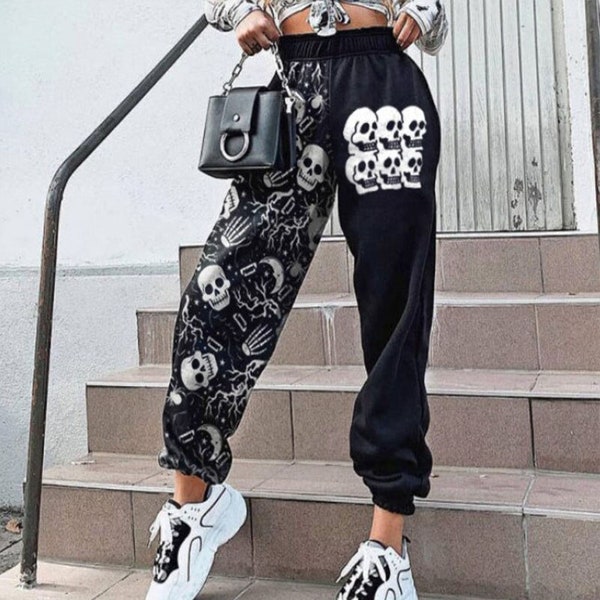 Skull trousers pants new summer winter unisex pants trousers