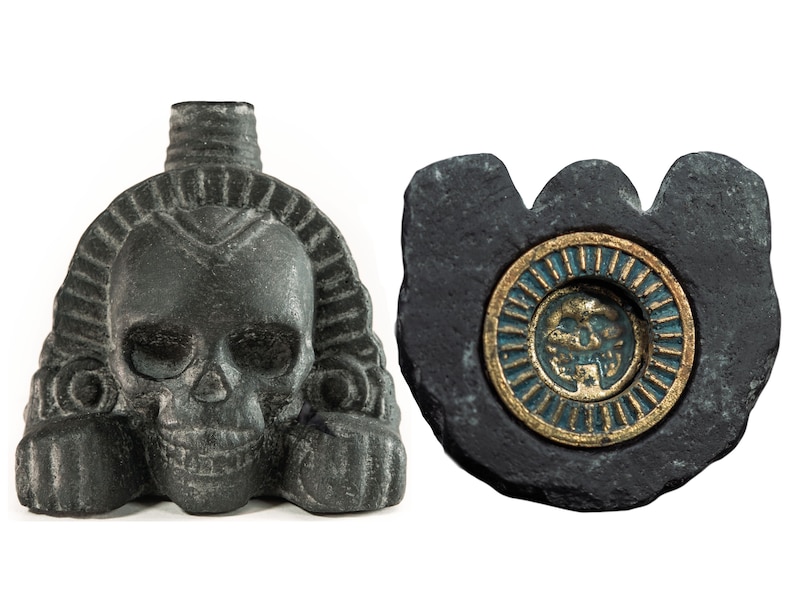 Real Screaming Aztec Death Whistle by ITZCOEHUA Etsy