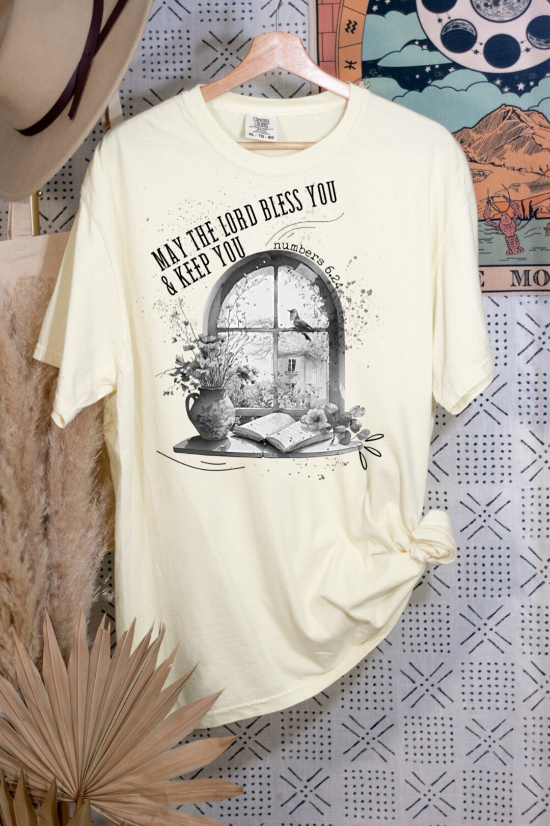 Boho Christian Shirts Christian T Shirts Jesus Shirt May the Lord Bless ...