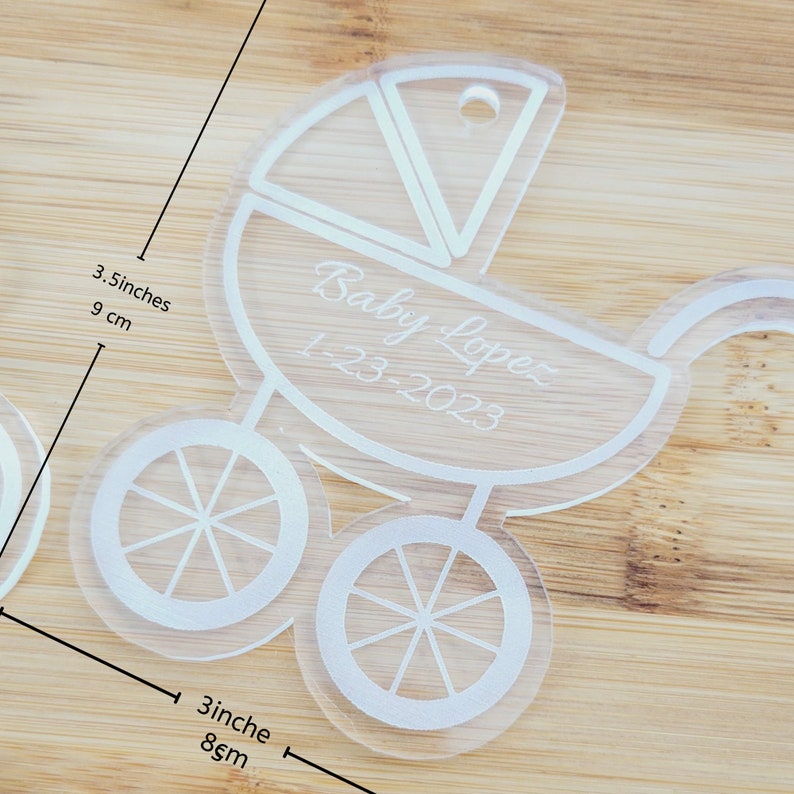 Baby Shower Favors,baby Shower Ornament,acrylic Party Favors