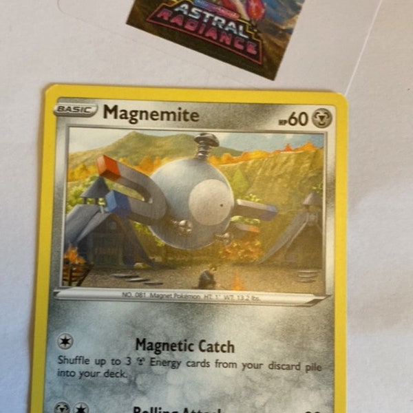 Pokemon Card - Astral Radiance Magnemite no: 105