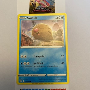 Pokemon Card - Astral Radiance - Swinub no: 31