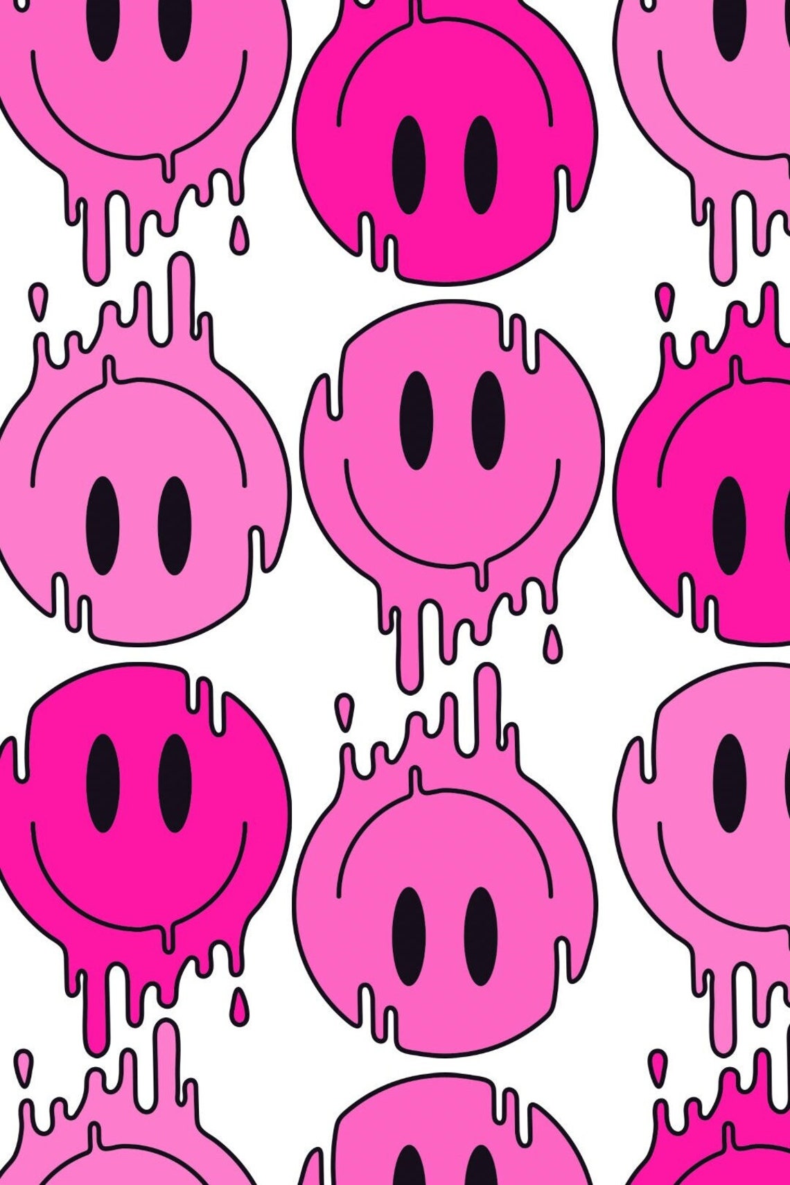 Smiley Wallpaper - Etsy
