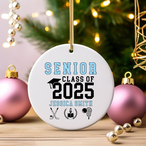 High School Class of 2025 Ornament Etsy