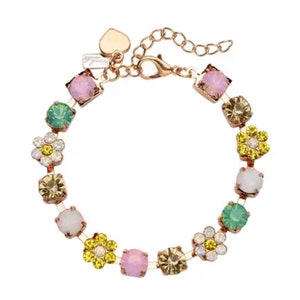 Austrian Crystal Charm Bracelet Jewlery Set