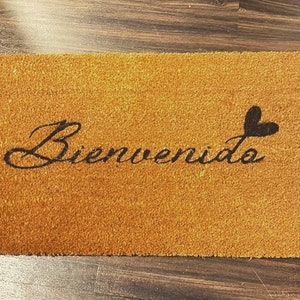 Buy wholesale Doormat soy single bienvenidas princesas blue