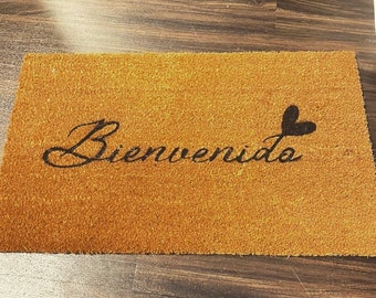 Bienvenido doormat - Spanish doormat gift