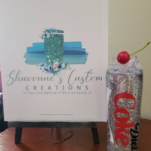 Personalized Friends Soda Can Tumbler - Gift Idea For Friends with up to 4 Girls - I'm Not An Alcoholic But My Friends Are main image 1