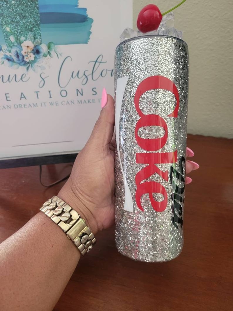 Personalized Camping Soda Can Tumbler - Couple With Up to 2 Kids And 3 Pets - Gift Idea For Camping Lover - Making Memories One Campsite At A Time main image 0