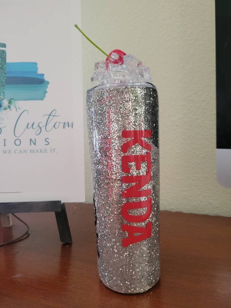 Personalized Friends Soda Can Tumbler - Up to 4 People - Gift Idea For Friends - When They Drink I Do Too main image 1