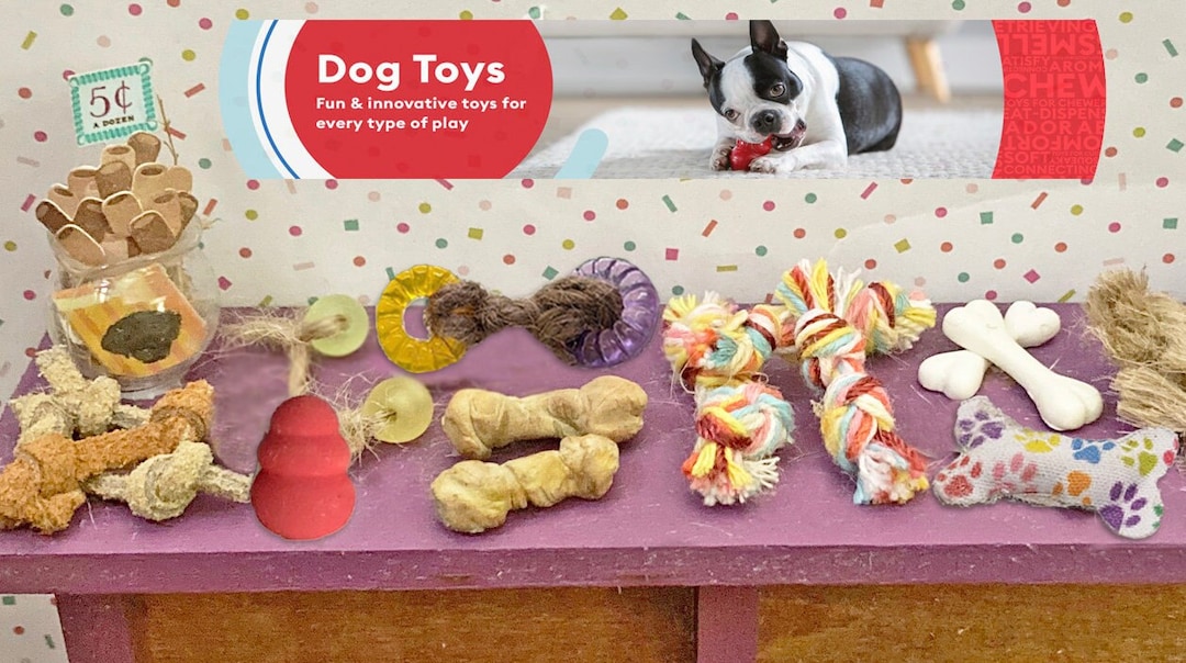 Dollhouse Dog Toys Miniature Dog Toys Dollhouse Dog Supplies Miniature