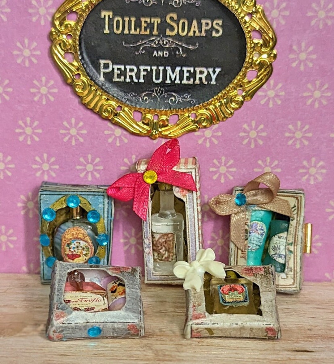 Dollhouse Perfume Bottle Gifts Miniature Perfume Dollhouse Perfume