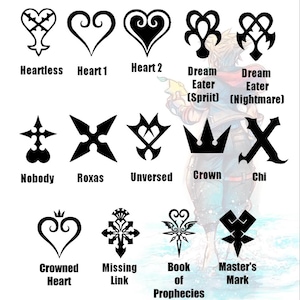 Kingdom Hearts Stickers
