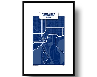 Tampa Bay Hockey Fan Map