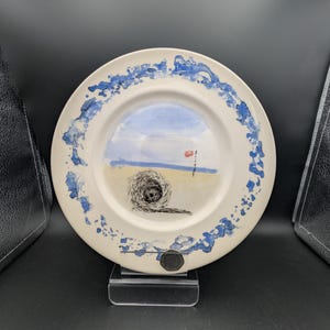 Mason's Ironstone Blue Hugh Casson RA Edycja limitowana 1000 talerzy