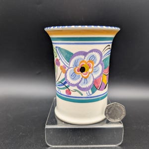 Poole Pottery Vase V Muster Leo die Löwenform 115 Wie Gefunden