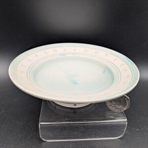 Deborah Hopson Wolpe Bowl in Porcelain "We Are The Music Makers"